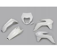 kit plastiche Ktm EXC 125 200 250 300 350 450 500 2014 - 2016 bianco portafaro