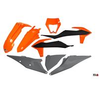KIT PLASTICHE KTM EXC 125 2020-2021 UFO PLAST KTKIT527@999X