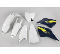 Kit plastiche moto UFO Husqvarna TC 250 16-16 colore originale