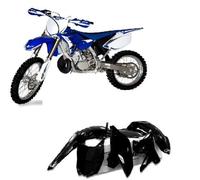 KIT PLASTICHE PLASTIC RESTYLING UFO YAKIT312-001 NERE YAMAHA YZ 125/150 2010