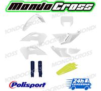 Kit plastiche POLISPORT Bianco 20 Giallo Blu HUSQVARNA 300 TE 2025 (25)
