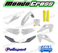 Kit plastiche POLISPORT bianco 20 Nardo grey HUSQVARNA 125 TC 2019 (19)