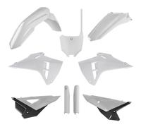 Polisport Off Road Honda Crf250r 22-24/crf450r 21-24/style 25 Plastics Kit Bianco