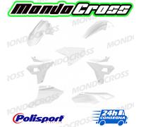 Kit plastiche POLISPORT RESTYLING bianco SUZUKI DRZ 400 E 2004 (04)