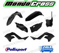 Kit plastiche POLISPORT RESTYLING nero '23 KAWASAKI KX 250 2003-2008