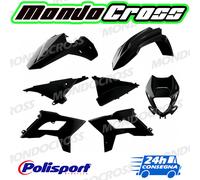Kit plastiche POLISPORT RESTYLING nero BETA RR 350 2017 (17)