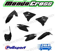 Kit plastiche POLISPORT RESTYLING Nero SUZUKI RM 250 2012 (12)
