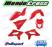 Kit plastiche POLISPORT RESTYLING Rosso BETA RR 125 2T 2019 (19)