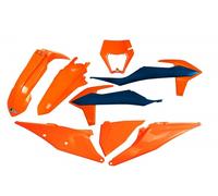 Ufo Ktm Exc/exc-f 2020-2023 With Headlight Ktkit527-999c Plastics Kit Arancione