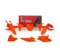 Kit Plastiche RACETECH 6 Pezzi Arancione Per Moto Ricambi Accessori