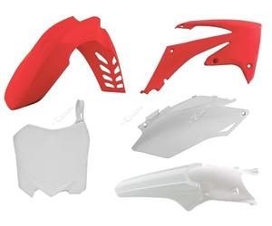 Kit plastiche RACETECH colore Origine Rosso/Bianco CRF250/450R