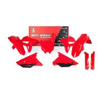 Kit Plastiche Racetech CON PARASTELI HONDA CRF 2021-2024 Kit ROSSO CRF