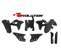 Kit Plastiche Racetech REVOLUTION CON PARASTELI HONDA CRF 2021-2024 Kit NERO