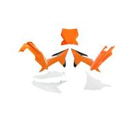 Kit Plastiche RTECH ARANCIONE BIANCO KTM SX-SXF 125-250-300-350-450 ANNO 2025