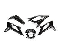 Kit plastiche STR8 5 pezzi Beta RR dopo 2021 Nero x5