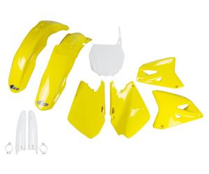 KIT PLASTICHE SUZUKI RM 125 2001-2005 UFO PLAST SUKIT401F@999
