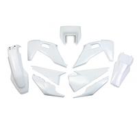 KIT PLASTICHE UFO CON PORTAFARO BIANCO HUSQVARNA TX 300 2020-2022