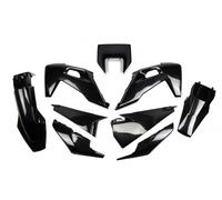 KIT PLASTICHE UFO CON PORTAFARO NERO HUSQVARNA TX 300 2020-2022
