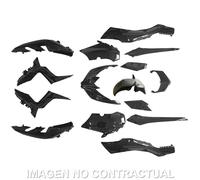 Kit Plastici HERT Yamaha X-MAX 125-300 15 Pz Nero Lucido Per Moto Ricambi