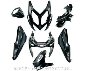Kit Plasticos HERT Yamaha Aerox Nero Lucido Per Moto Ricambi Accessori