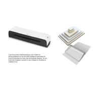 KIT PLASTIFICATRICE CALDO A3 +125 POUCHES ASSORTITE BAR UFFICI