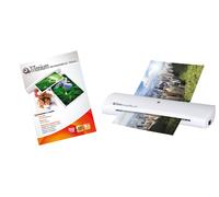 KIT PLASTIFICAZIONE - PLASTIFICATRICE TITANIUM PL350-L A3 + 100 FOGLI POUCHES A3