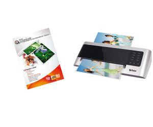 KIT PLASTIFICAZIONE PROFESSIONALE PLASTIFICATRICE TITANIUM A3 PRO+100 POUCHES A3