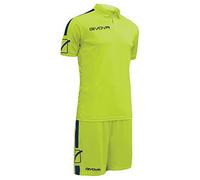 Givova Play Short Sleeve Set Giallo XL Uomo