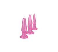 Kit plug anali anal dildo best butt buddies pink