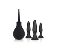 kit plug fallo anale con ventosa dildo fallo in silicone sex toys stimolatore ne