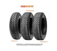 KIT PNEUMATICI 4.00-12 DEESTONE PER PIAGGIO APE TM