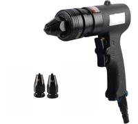 Kit pneumatico per rivetti e dadi pneumatici, kit martello pneumatico - inserto filettato per dadi M3 M5 M6 M8 M10 M12, 600 giri/min per progetti di rivettatura