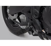 SW-Motech Set poggiapiedi Evo regolabili per molti veicoli Nero/Argento