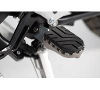 SW-Motech Kit poggiapiedi ION Triumph Tiger 800/900/1200, Scr. 1200 regolabili Argento/Nero