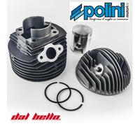 KIT POLINI 130 GRUPPO TERMICO CILINDRO PISTONE Ø57 PER APE 50 - VESPA 50 SPECIAL
