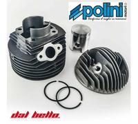 KIT POLINI 130 GRUPPO TERMICO CILINDRO PISTONE Ø57 PER APE 50 - VESPA 50 SPECIAL