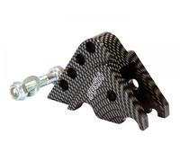 Kit Polini Riser CNC a 4 fori Carbon Look mentire per Minarelli