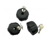 Kit pomello antifurto per portabici auto 3 pezzi