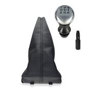 Kit Pomello Cuffia e Adattatore Compatibile con Peugeot 206 406 per leva Cambio