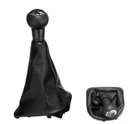 Kit pomello del cambio con ghetta antipolvere per veicoli 207 307 307 CC realizzato con nucleo in plastica resistente e finitura in pelle PU morbida al tatto