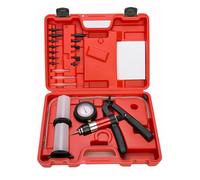 Kit pompa a vuoto manuale per cambio spurgo olio freni auto moto 2 vasetti