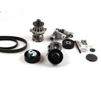 Kit pompa acqua + cinghia trapezoidale HEPU PK04721 BMW 5 (E39) 2 1996-2003