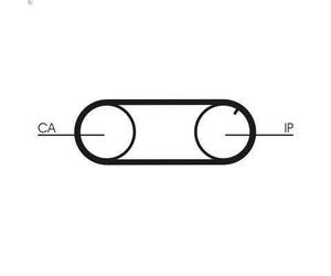 Kit pompa acqua e cinghia di distribuzione CONTITECH per 780 (782) 2.4 1986-1990