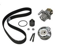 Kit pompa acqua e cinghia di distribuzione HEPU PK05650 per A2 (8Z0) 1.2 2001-
