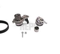 Kit pompa acqua e cinghia di distribuzione HEPU PK06790 A1 (8X1, 8XK) 1.4 2014-
