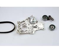 Kit pompa acqua e cinghia di distribuzione HEPU PK77690 per AVENSIS 2 1997-2003