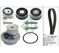 Kit pompa acqua e cinghia di distribuzione INA 530 0441 32 per CORSA C 1.4 2000-