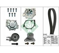 Kit pompa acqua e cinghia di distribuzione INA 530 0467 30 per KUGA I 2.5 2008-