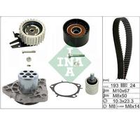 Pompa dell'acqua + kit cinghia di distribuzione INA 530 0619 30
