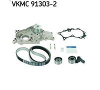 Kit pompa acqua e cinghia di distribuzione SKF VKMC 91303-2 per AVENSIS 2 1999-